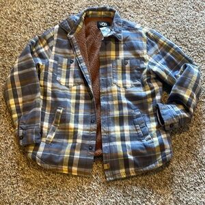 NWT Ugg sheepskin lined flannel
